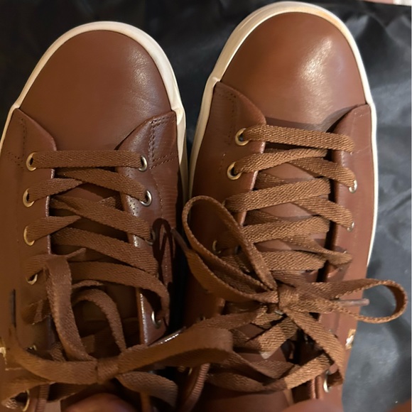 Polo Ralph Lauren Perforated Leather
Longwood Sneakers Men's Size 11.5 - Picture 6 of 8